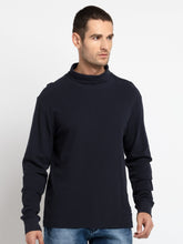 Mens Solid Turtle Neck Tee